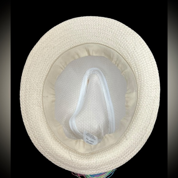 H002. Fedora Hat multicolored accent - Picture 6 of 9